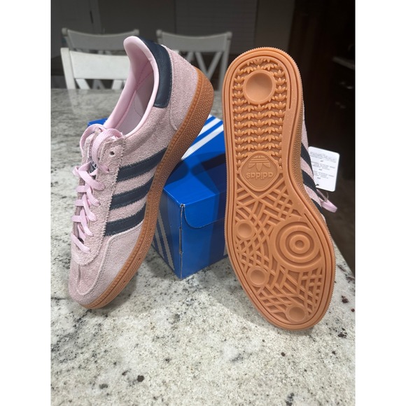 Adidas Handball Spezial W Women 8 Pink Arctic Night IF6561 NEW Retro Sneakers - Picture 4 of 8